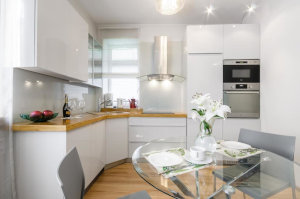 Warsaw, Bugaj Apartment - kitchen